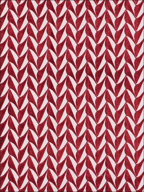 Spades Red Fabric 71230 by Schumacher Fabrics for sale at Wallpapers To Go