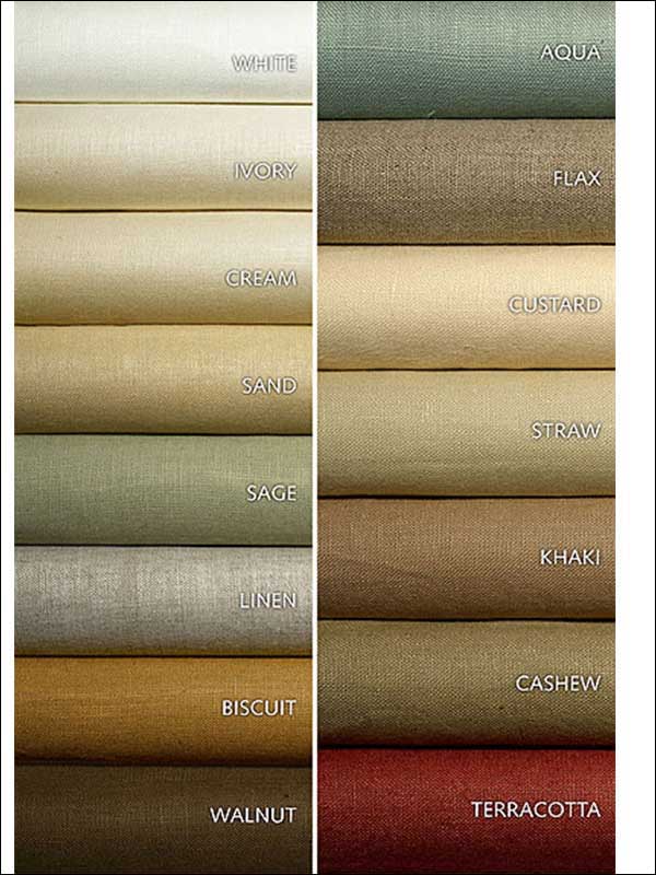 Middleton Linen Khaki Fabric 93219 by Schumacher Fabrics for sale at Wallpapers To Go
