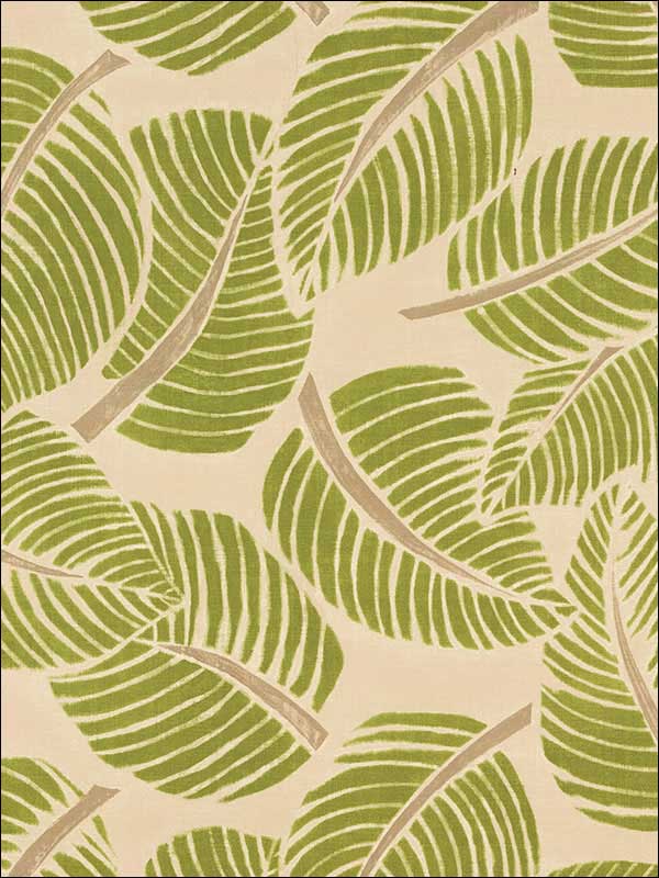 Costa Rica Leaf Fabric 176190 by Schumacher Fabrics for sale at Wallpapers To Go