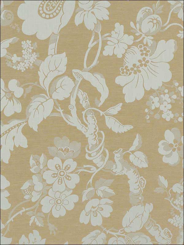 Pont Royal Damask Moonstone Fabric 55662 by Schumacher Fabrics for sale at Wallpapers To Go