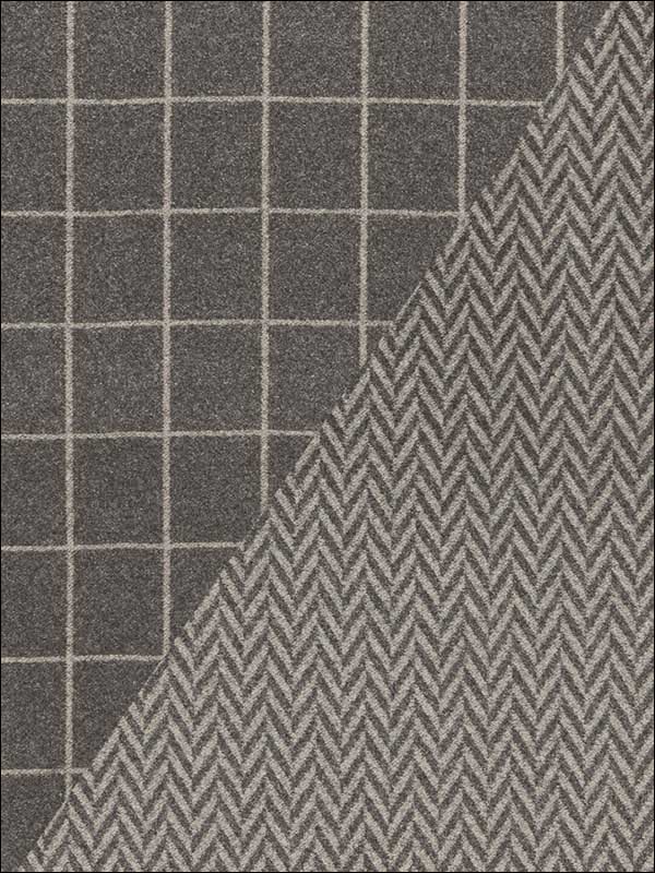 Colorado Charcoal Nickel Fabric 66652 by Schumacher Fabrics for sale at Wallpapers To Go