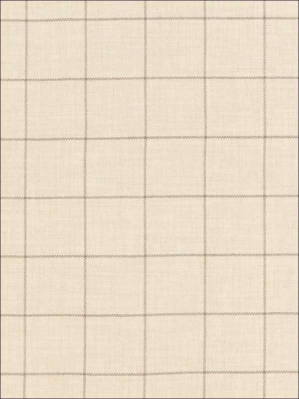 Bancroft Wool Plaid Malt Fabric 66771 by Schumacher Fabrics for sale at Wallpapers To Go