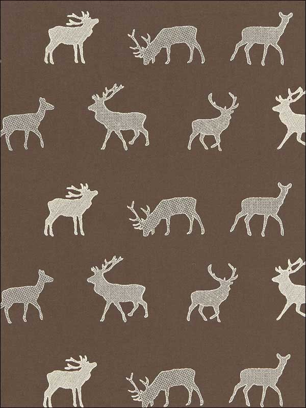 Caribou Embroidery Java Fabric 67161 by Schumacher Fabrics for sale at Wallpapers To Go