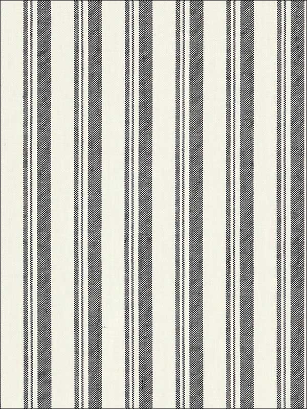Capri Black White Fabric 69441 by Schumacher Fabrics for sale at Wallpapers To Go