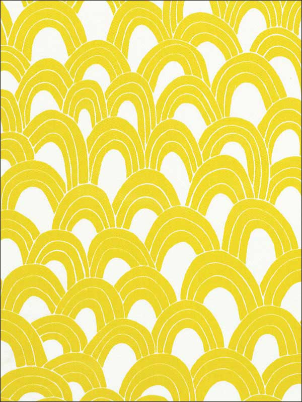 Arches Print Bamboo Fabric 174270 by Schumacher Fabrics for sale at Wallpapers To Go