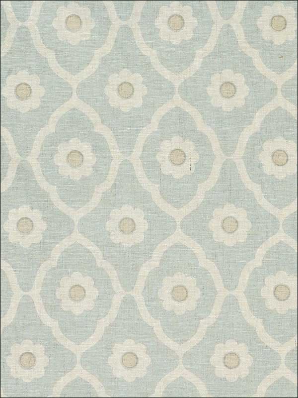 Soundess Blue Fabric SOUN001 by Schumacher Fabrics for sale at Wallpapers To Go