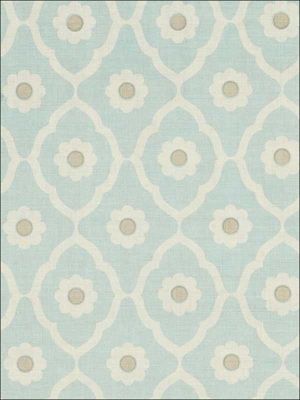 Soundess Aqua Fabric SOUN003 by Schumacher Fabrics for sale at Wallpapers To Go