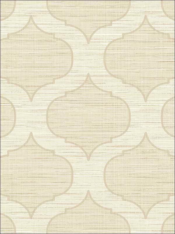 Metallic Trellis Stringcloth Textured Wallpaper OY32205 by Paper and Ink Wallpaper for sale at Wallpapers To Go