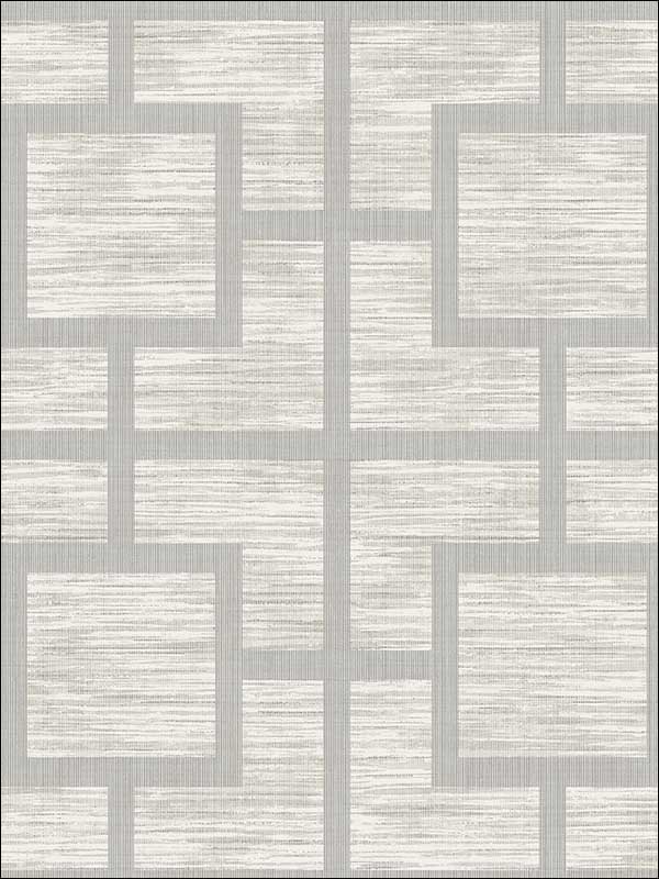 Metallic Geometric Trellis Stringcloth Textured Wallpaper OY33100 by Paper  and Ink Wallpaper