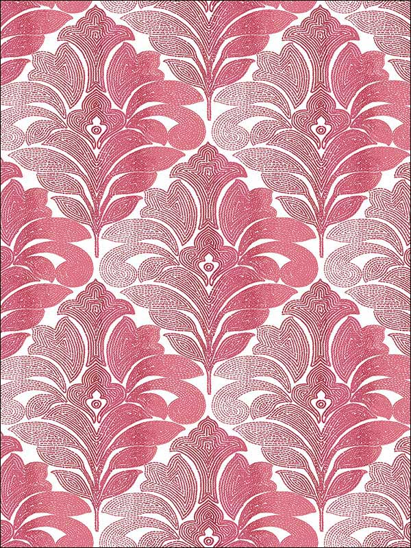 Balangan Red Damask Wallpaper 274424146 by A Street Prints Wallpaper for sale at Wallpapers To Go