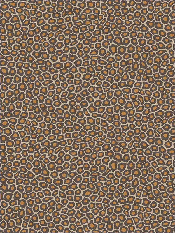 Senzo Spot Brown And Gold Wallpaper 1096027 by Cole and Son Wallpaper for sale at Wallpapers To Go