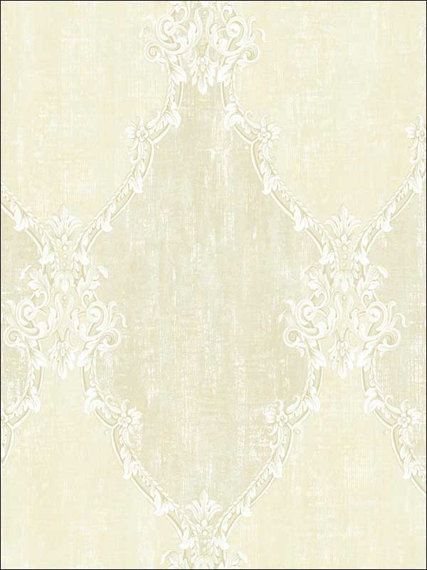 Antique Framework Gold Wallpaper HK91004 by Wallquest Wallpaper for sale at Wallpapers To Go