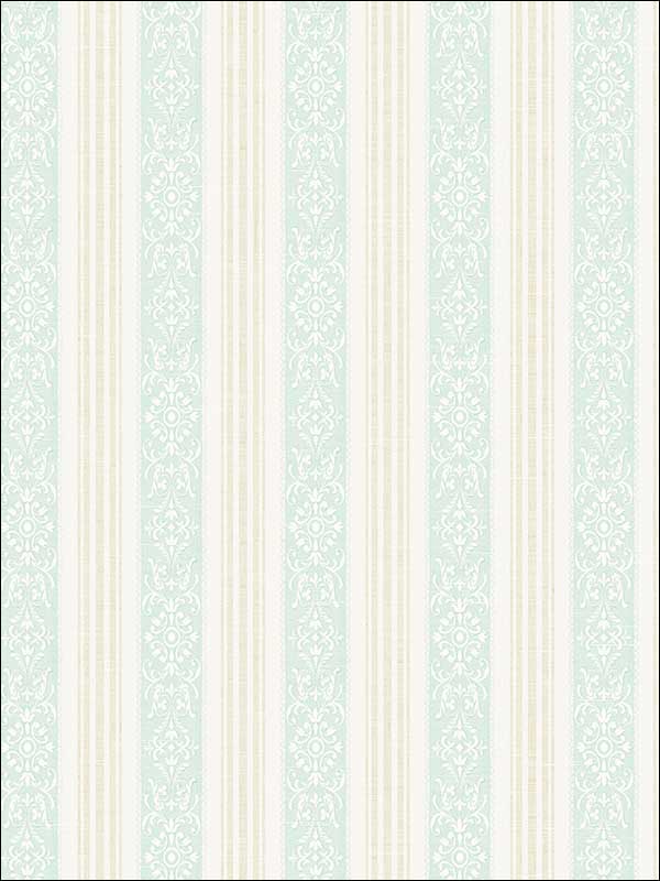 Spring Stripe Springtime Wallpaper FS50104 by Wallquest Wallpaper for sale at Wallpapers To Go