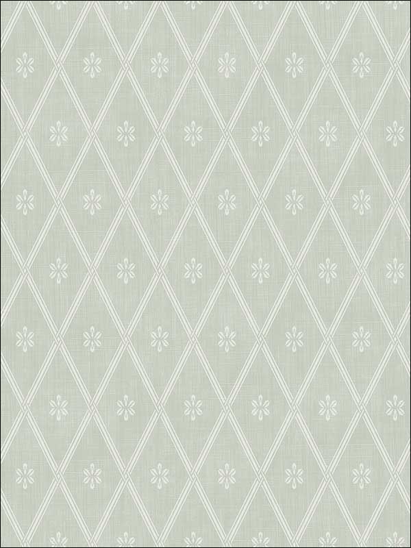 Diamond Lattice Sage Wallpaper FS51003 by Wallquest Wallpaper for sale at Wallpapers To Go