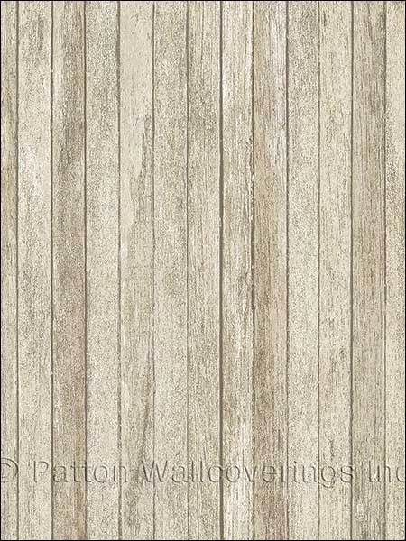 Small Wood Planks Ivory Wallpaper LL36238 by Norwall Wallpaper for sale at Wallpapers To Go
