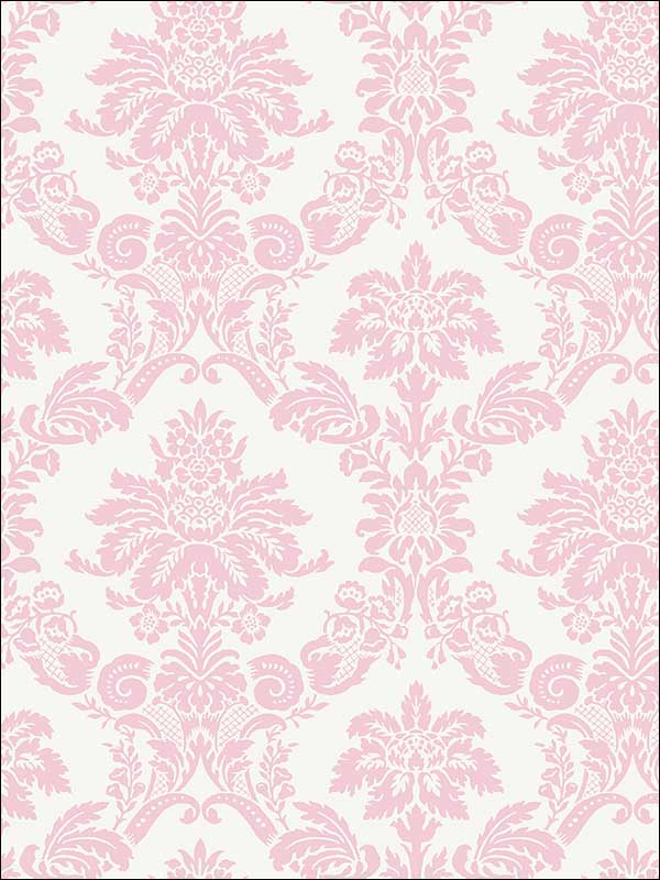 Damask Wallpaper FA40901 by Seabrook Wallpaper for sale at Wallpapers To Go