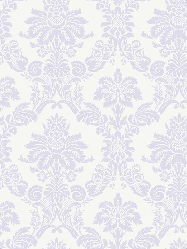Damask Wallpaper FA40909 by Seabrook Wallpaper for sale at Wallpapers To Go