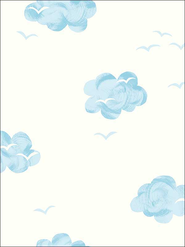 Clouds Wallpaper FA42006 by Seabrook Wallpaper for sale at Wallpapers To Go