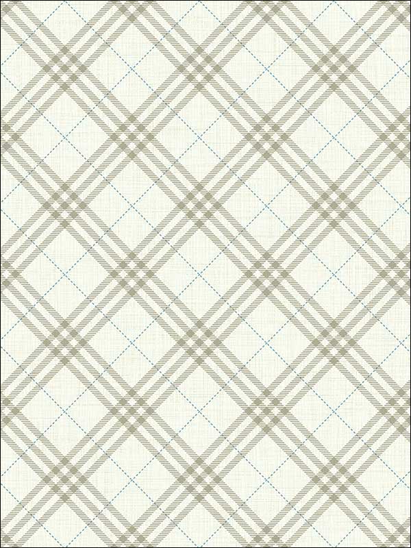 Plaid Wallpaper FA42506 by Seabrook Wallpaper for sale at Wallpapers To Go