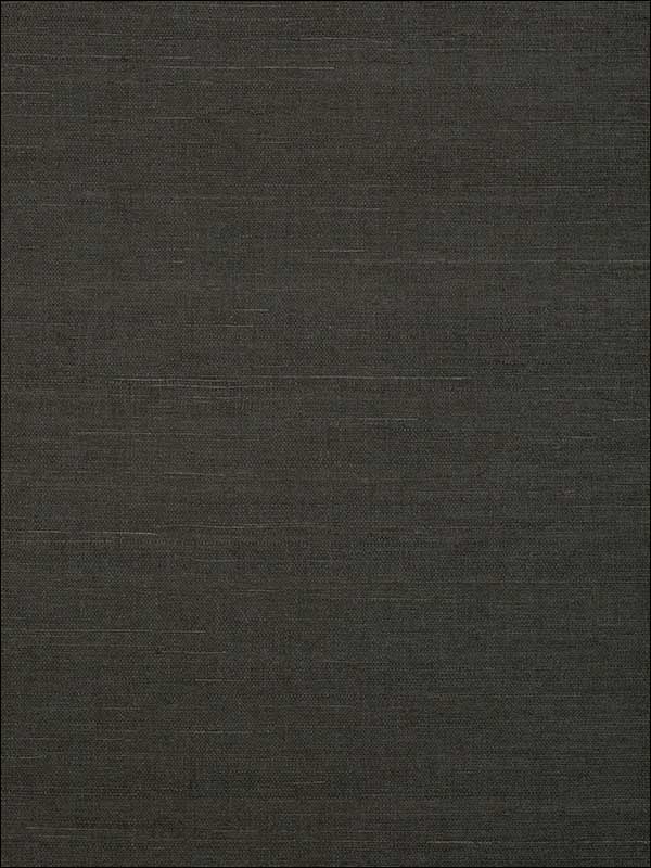 Shang Extra Fine Sisal Ebony Wallpaper T72839 by Thibaut Wallpaper for sale at Wallpapers To Go