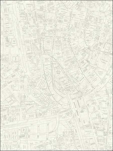 New York Maps Wallpaper TH53104 by Pelican Prints Wallpaper for sale at Wallpapers To Go