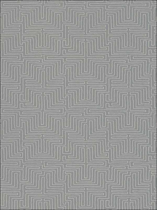Kairo Grey Geometric Wallpaper 376068 by Eijffinger Wallpaper for sale at Wallpapers To Go