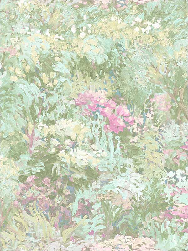 Floral Wallpaper FI70702 by Seabrook Wallpaper for sale at Wallpapers To Go