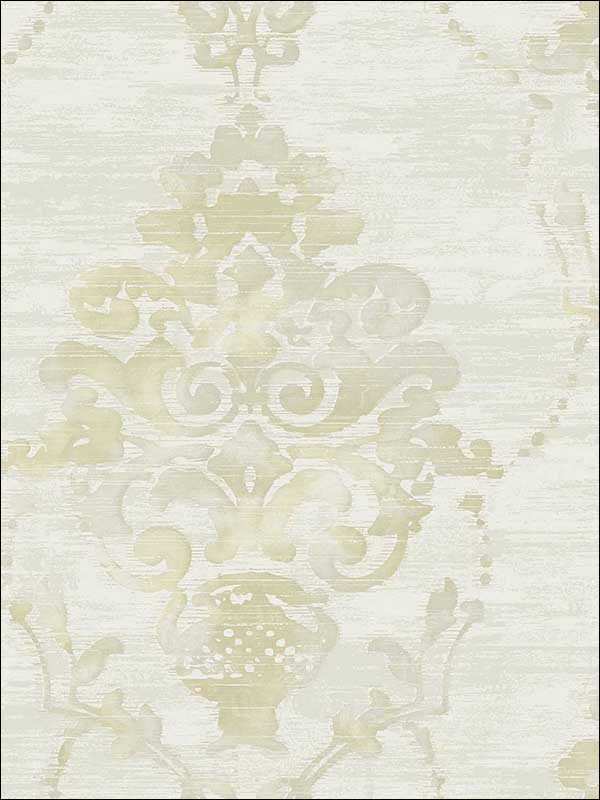 Damask Wallpaper FI71007 by Seabrook Wallpaper for sale at Wallpapers To Go