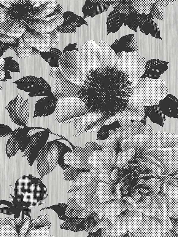 Floral Wallpaper UK11100 by Seabrook Wallpaper for sale at Wallpapers To Go