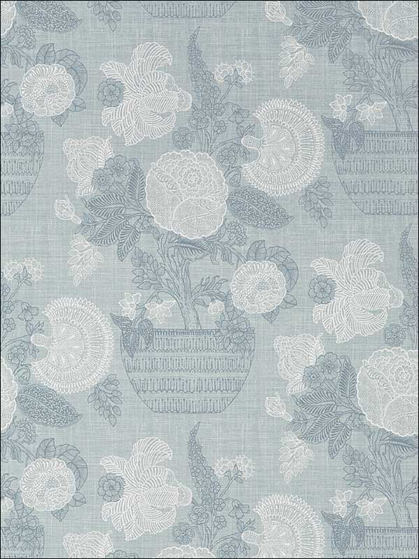 Tullamore Light Blue Wallpaper T72591 by Thibaut Wallpaper for sale at Wallpapers To Go