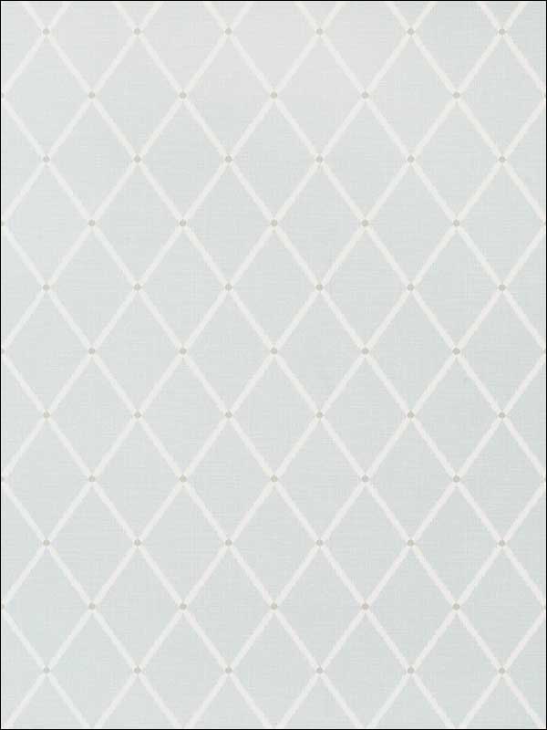 Pompton Trellis Aqua Wallpaper T72633 by Thibaut Wallpaper for sale at Wallpapers To Go