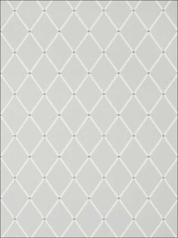 Pompton Trellis Grey Wallpaper T72635 by Thibaut Wallpaper for sale at Wallpapers To Go