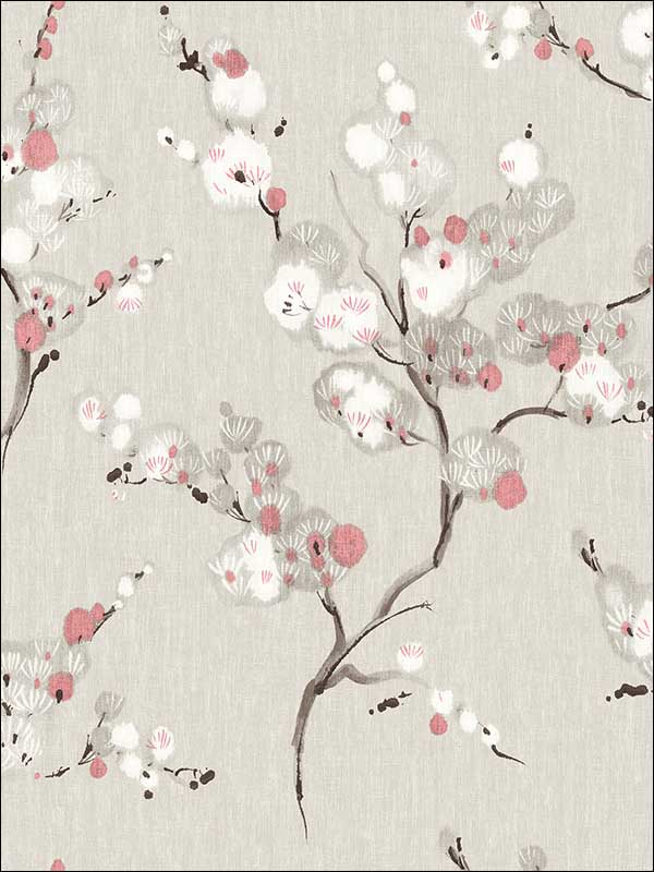 Bliss Coral Blossom Wallpaper 276424307 by A Street Prints Wallpaper for sale at Wallpapers To Go