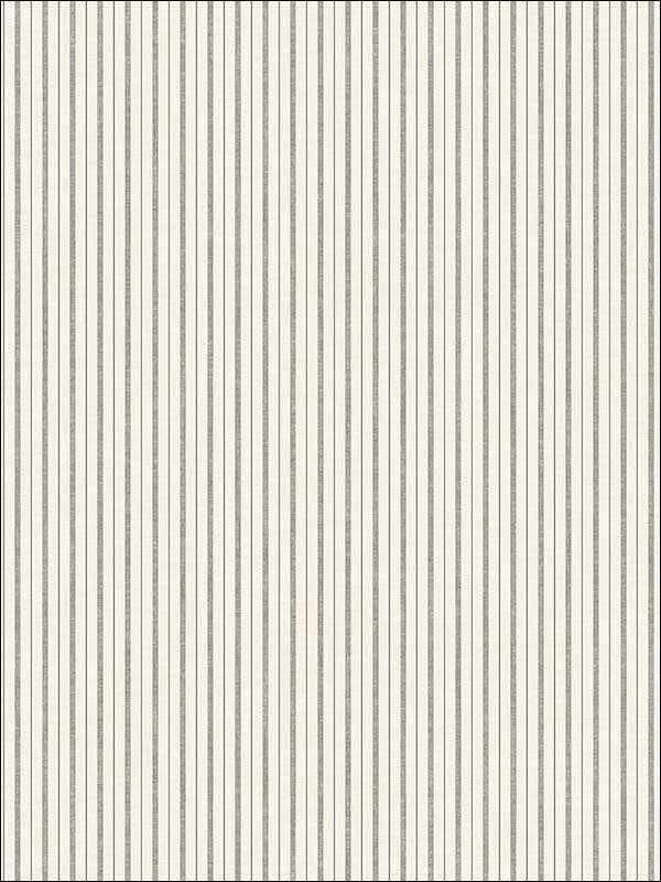 French Ticking Charcoal Black Wallpaper ME1561 by York Wallpaper for sale at Wallpapers To Go
