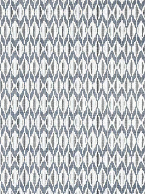 Balin Ikat Navy Wallpaper AT79132 by Anna French Wallpaper for sale at Wallpapers To Go