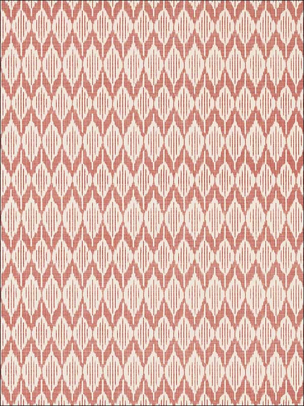 Balin Ikat Red Wallpaper AT79134 by Anna French Wallpaper for sale at Wallpapers To Go