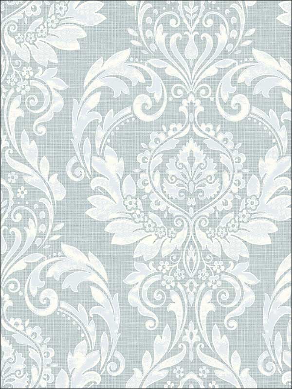 Damask Wallpaper MS90102 by Pelican Prints Wallpaper for sale at Wallpapers To Go
