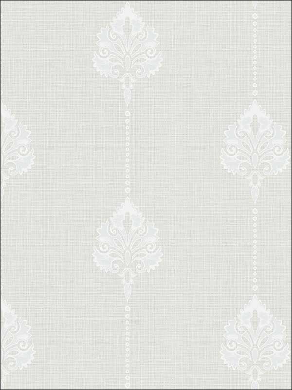 Damask Stripe Wallpaper MS90202 by Pelican Prints Wallpaper for sale at Wallpapers To Go