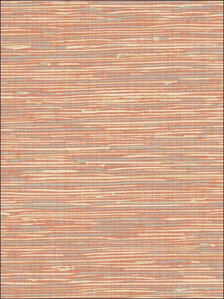 Grasscloth Tangerine Wallpaper JB20701 by Wallquest Wallpaper for sale at Wallpapers To Go