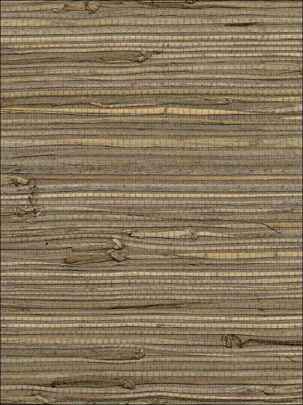 Anhui Brown Grasscloth Wallpaper 273280084 by Kenneth James Wallpaper for sale at Wallpapers To Go