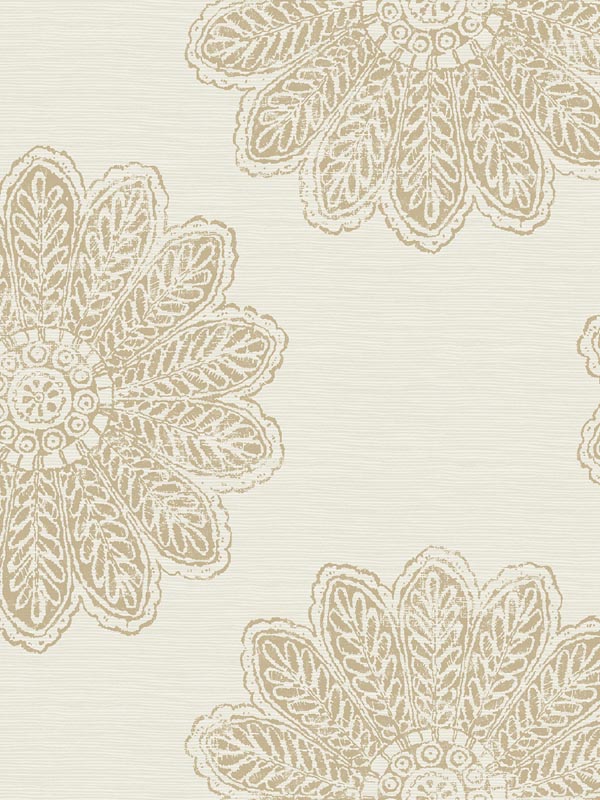 Sol Light Brown Medallion Wallpaper 279324745 by A Street Prints Wallpaper for sale at Wallpapers To Go