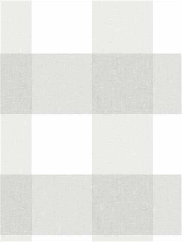 Selah Light Grey Gingham Wallpaper 311512531 by Chesapeake Wallpaper for sale at Wallpapers To Go
