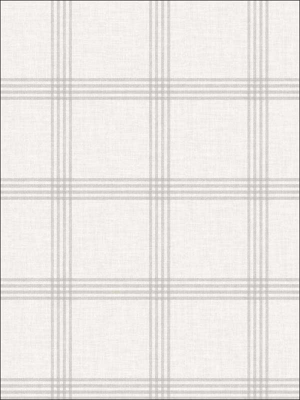 Ester Dove Plaid Wallpaper 311524478 by Chesapeake Wallpaper for sale at Wallpapers To Go