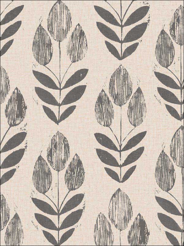 Folk Tulip Peel and Stick Wallpaper NU2459 by Brewster Wallpaper for sale at Wallpapers To Go