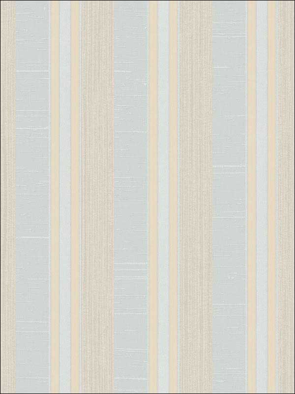 Multi Striped Light Blue Yellow and Beige Wallpaper G67623 by Galerie Wallpaper for sale at Wallpapers To Go