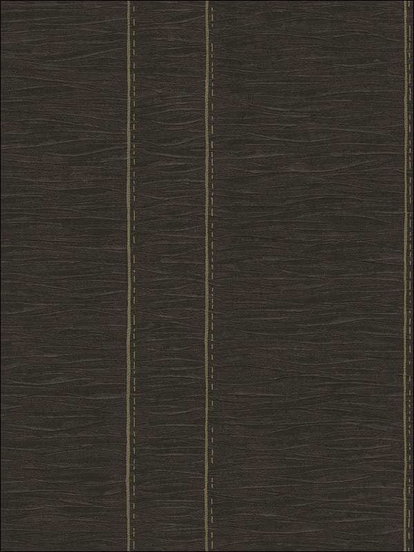 Wavy Horizontal Line Striped Black and Bronze Wallpaper G67645 by Galerie Wallpaper for sale at Wallpapers To Go