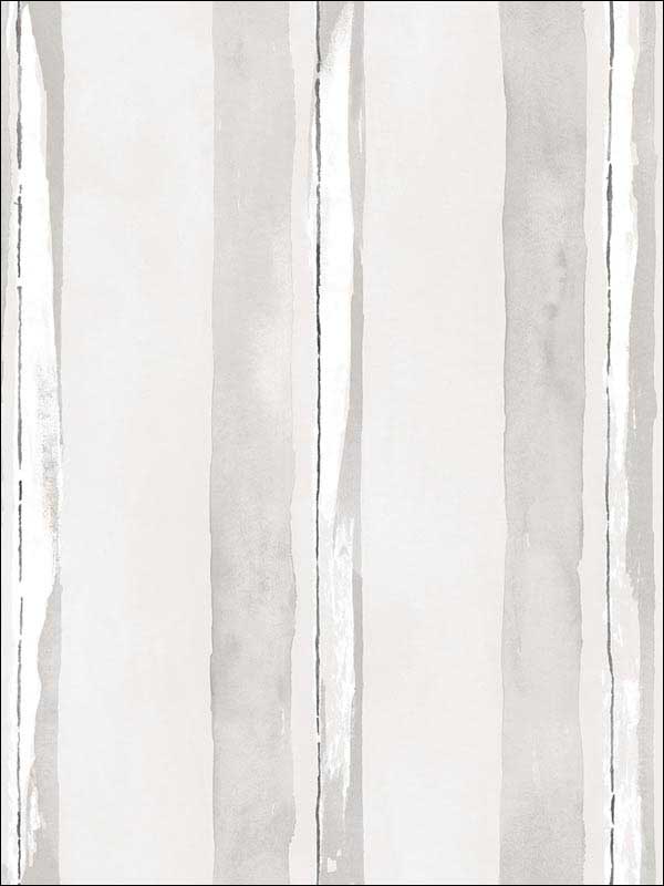Paneling Striped Grey and White Wallpaper G67589 by Galerie Wallpaper for sale at Wallpapers To Go