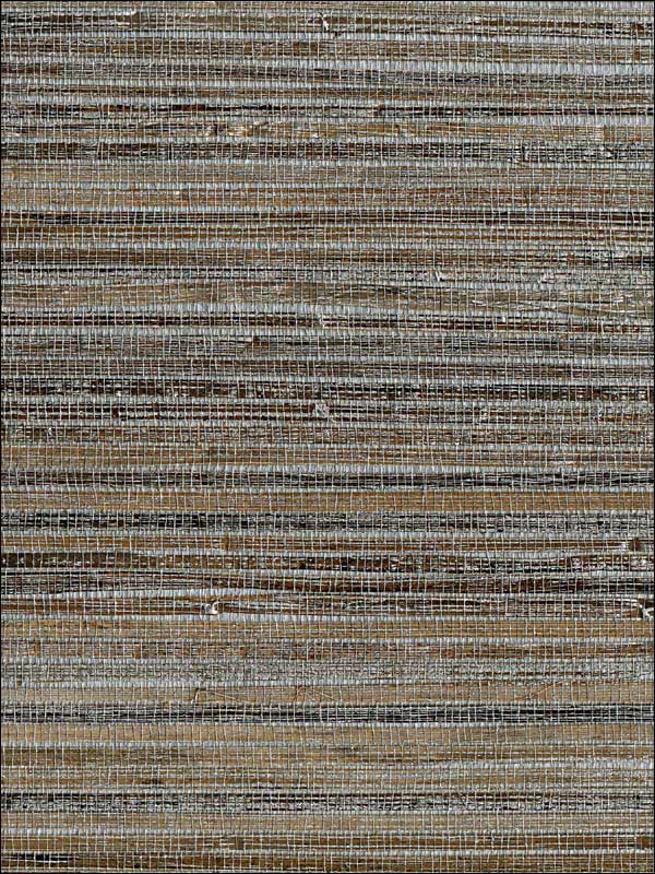 Grasscloth Metallics Brown Beige Wallpaper W3422611 by Kravet Wallpaper for sale at Wallpapers To Go