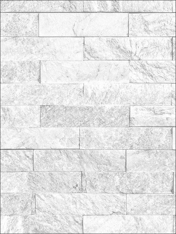 Stacked Stone Grey Wallpaper CK36625 by Patton Norwall Wallpaper for sale at Wallpapers To Go