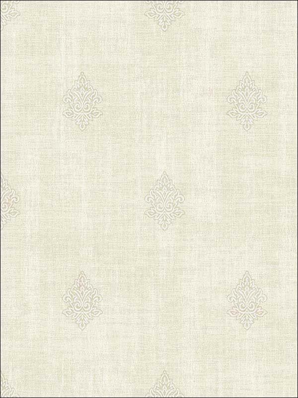Fleur De Lis Neutrals Wallpaper 1731907 by Seabrook Wallpaper for sale at Wallpapers To Go